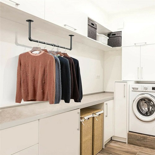 Industrial pipe clothes rack - pipe,
