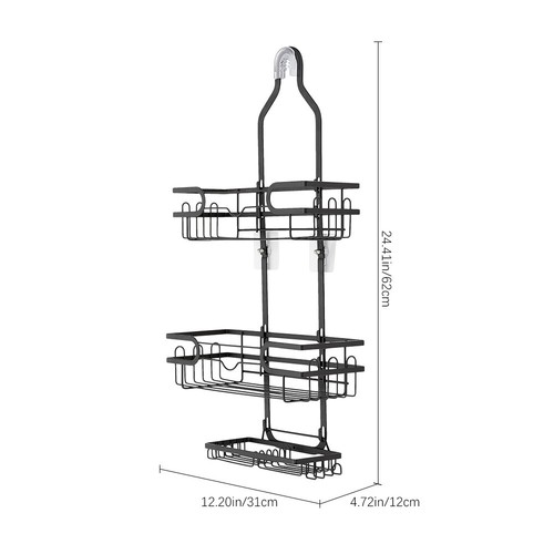 Tier over shower head - 3,