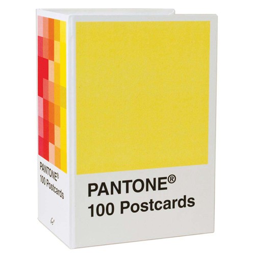 Pantone postcard box - pantone,