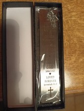 Bible Verses Metal Bookmark