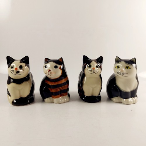 Quail pottery cats cecily - pottery, cats,