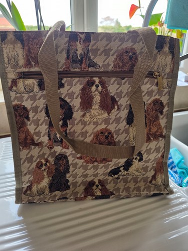 Dog tapestry tote bag - dog,
