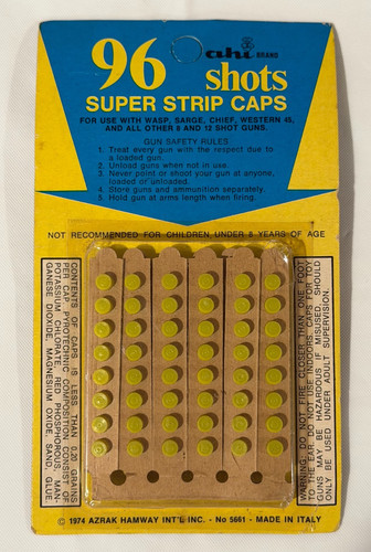 Vintage super strip caps - super, 96