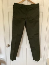 Dickies Olive Green Men’s Trousers 32w 34l New