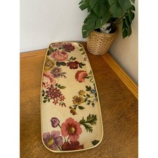Vintage 60s Tea Tray Scotswood Formica House of Hackney Style Floral 51cm x 21cm