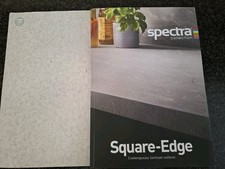 SPECTRA SQUARE EDGE ANDROMEDA CLOUD 22mm Worktop 1650mm Long by 650mm Wide