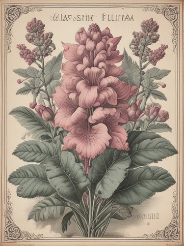 Vintage botanical - vintage,