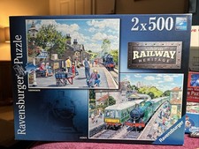 2 X Ravensburger 500 Piece