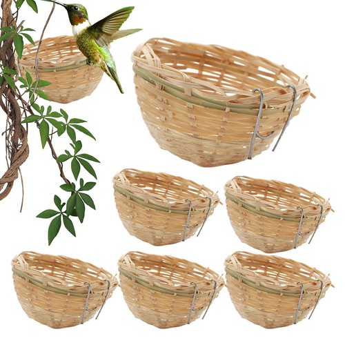 Woven bird nest - nest, birdhouses