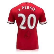 Robin Van Persie Signed Original Manchester United 2014-15 Football Shirt