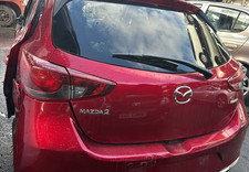 MAZDA 2 5DR 2022 BOOT BOOTLID TAILGATE REAR BACK RED [46V]
