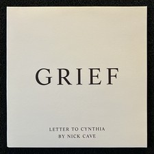 Nick Cave - Grief Vinyl - Cave