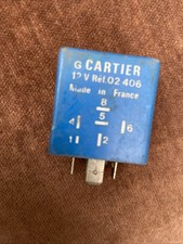 12v relay cartier - 12v, ref