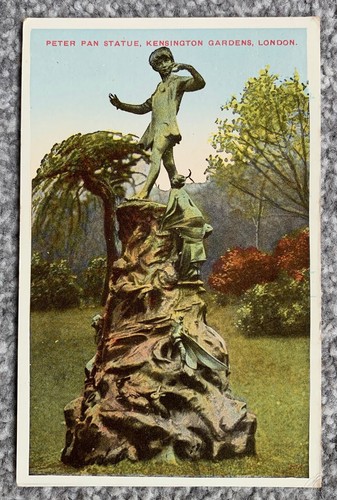 Peter pan statue - peter,