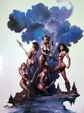 BORIS VALLEJO WARRIOR WOMEN