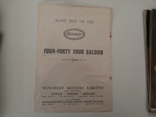 Wolseley 4-44 road test