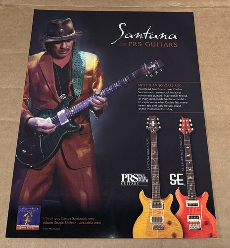 Prs guitars carlos santana - prs,