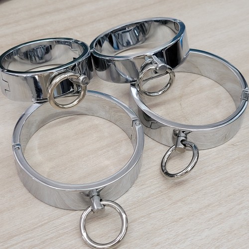 Metal handcuffs wrist ankle - metal,