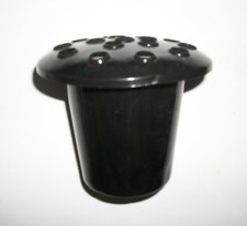 Black Plastic Grave Pot Insert