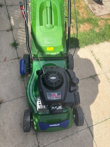 Power base petrol lawnmower - power,