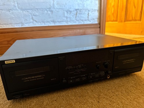 Sony dual cassette tape - sony,