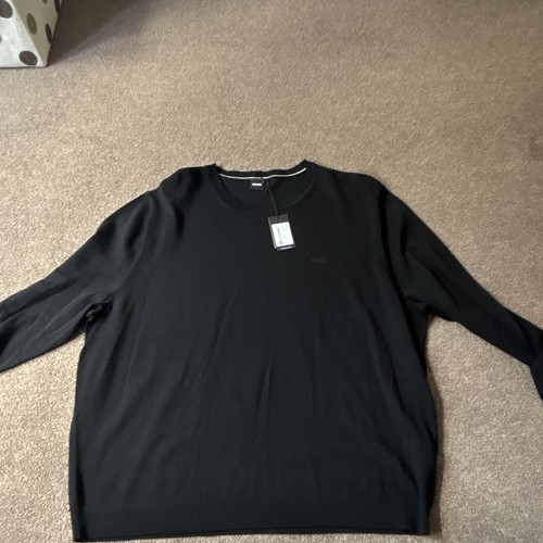 Hugo boss men black pullover - boss,