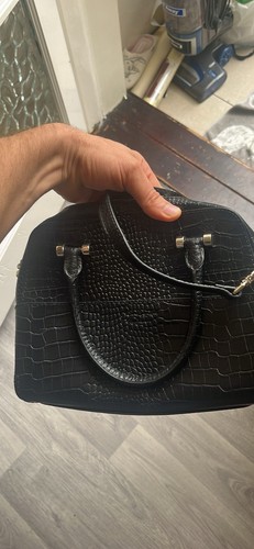 Crocodile leather handbags - leather,