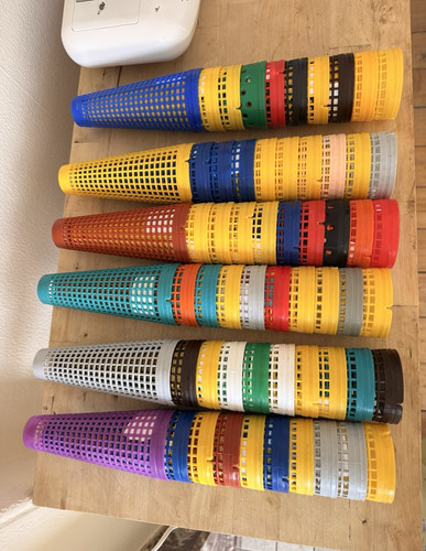 Empty plastic knitting - 60,