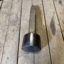 large Blacksmiths Anvil Stake Stump Hardy Hole Tinsmiths Forge Metalwork vintage