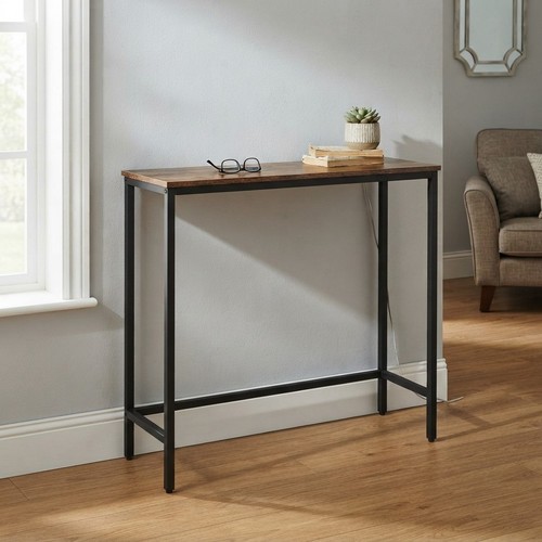 Rustic brown slim - brown, console