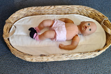 Kinder Valley Baby Changing Basket Woven