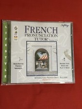 French Pronunciation Tutor CD Windows /macintosh CD Rom