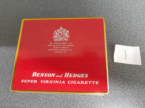 Vintage red benson and hedges - vintage,