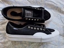 Vans Brand New Ultra Cush Black Suede Trainers Shoes 7.5 UK