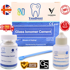 Strong Teeth Tooth Repair Permanent Dental Cement Cavity, Filling Kit 35 grams