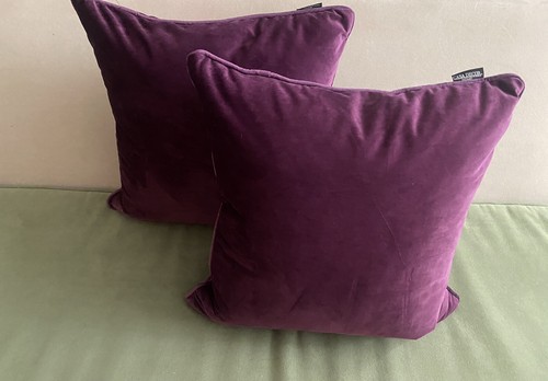 Purple velvet throw set - , if