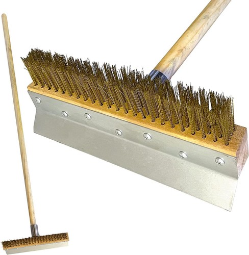 Pizza oven cleaning brush - pizza,