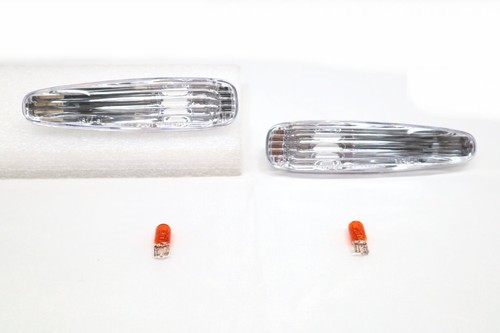 Clear front bumper - side, marker