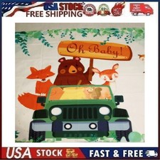 5x3 ~ WOODLAND Jeep OH BABY