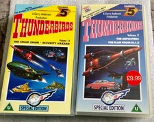 Thunderbirds vhs special editions vol 11& 14.