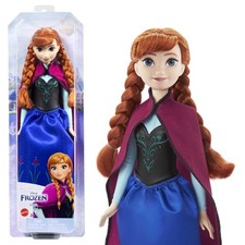 Mattel Disney Princess Dolls Anna Posable Fashion Doll with Signature Clothing