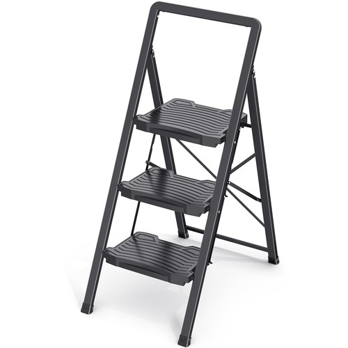 Step folding steel ladder - folding,