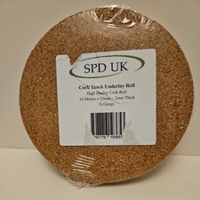 SPD 0017 N Gauge Cork Track Underlay 10 Meter Long - 2mm Thick