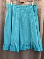Turquoise Floaty Wallis Skirt