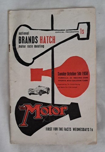 October 1958 motor racing - october,