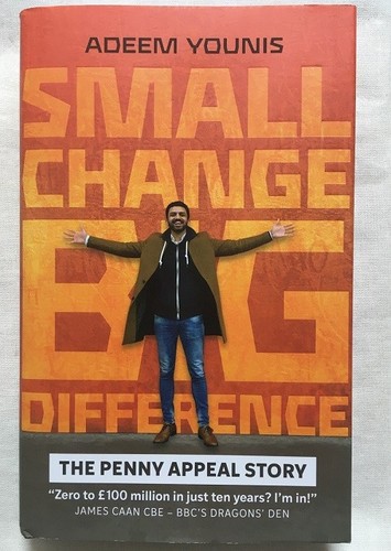 Hardback book small - small, change