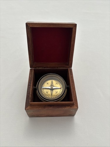 Vintage marine gimbal compass - vintage,