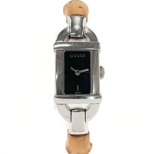 Gucci bamboo bangle watch - gucci,