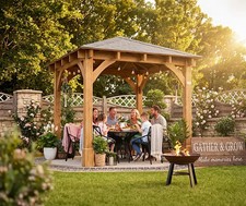Gazebo 2.5x2.5m Hot Tub