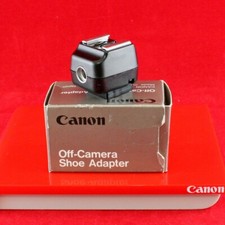 ***CANON OFF-CAMERA SHOE ADAPTER | for USE WITH CONNECTING CORD 60 or 300***